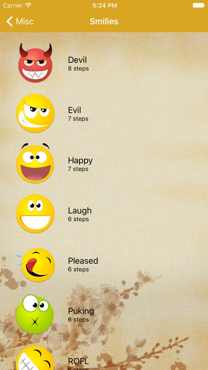 Artist Yellow - How to draw Smilies