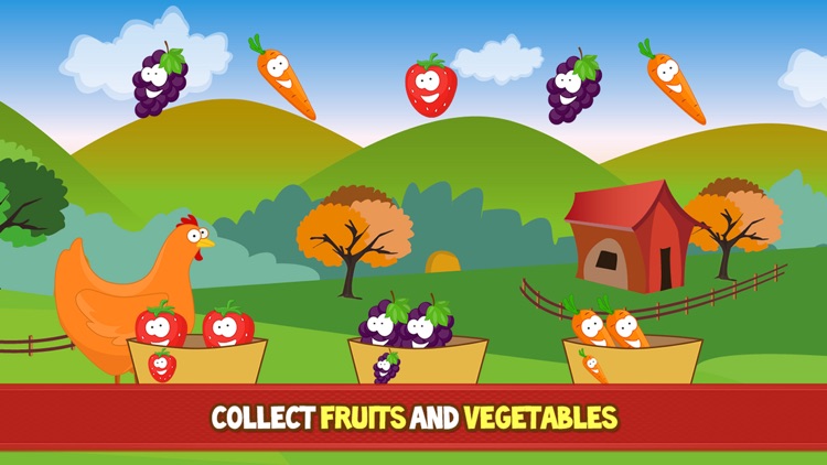 Farm Adventure for Kids - Educational game with animals and letters for children, toddlers, babies, boys and girls