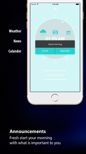 Intelligently Wake Up Lite : alarm clock with news, weather (圖3)-速報App