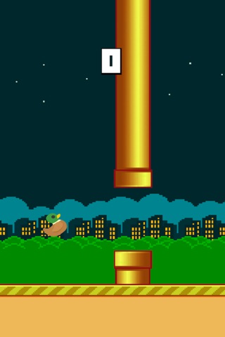 Flappy Duck - replica original bird version screenshot 2