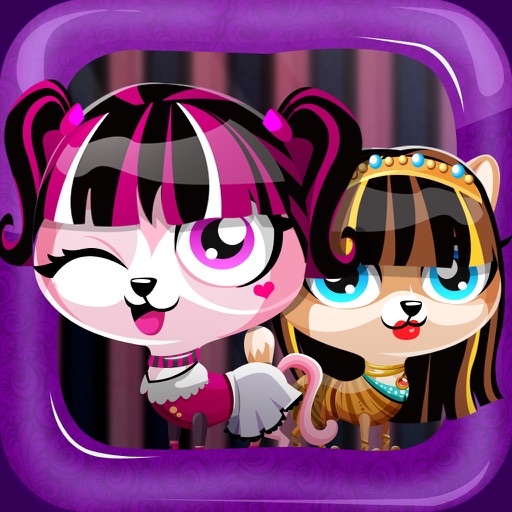 My Monster Girls Pet Dress Up – Little Cat Friendship Games for Free