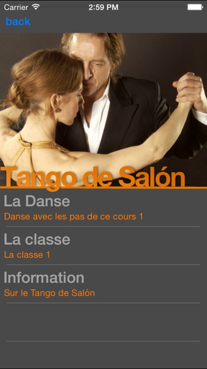 Tango curso