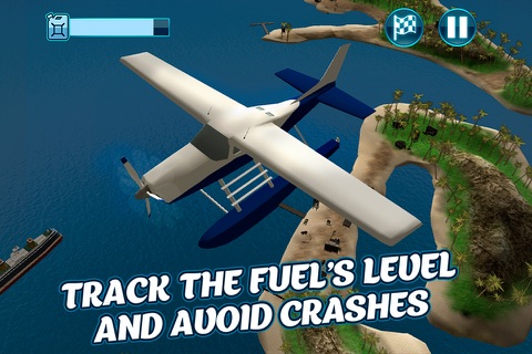 Sea Plane Pilot Simulator 3D Full screenshot 4