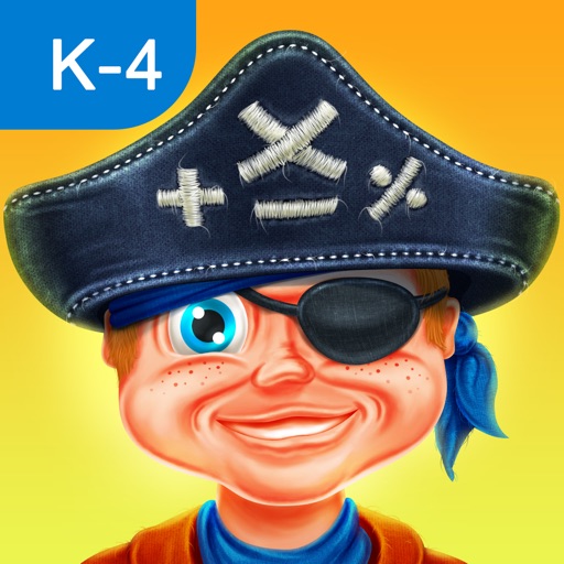 Turbo Math - Pirate Challenge Game: Educational App For Kindergarten, First, Second, Third and Fourth Grade Kids iOS App