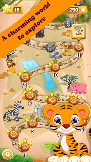 Cute Zoo Animals - Help Tigger rescue his friends(圖2)-速報App