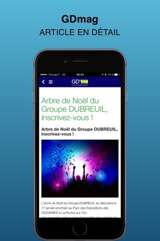 Groupe Dubreuil Mag screenshot 3