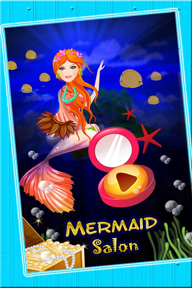 Mermaid Princess Spa Makeover Salon - An Underwater aquatic dress up & make up fairy tale game for girls screenshot 3