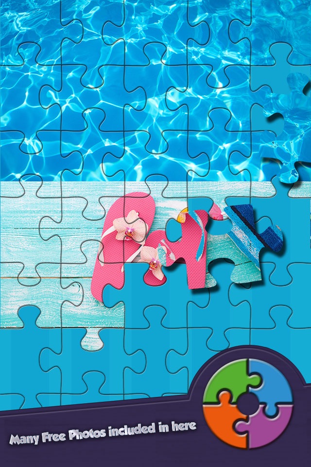 Jigsaw Summer Boardgame For Daily Play Pro Edition screenshot 2