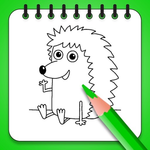 Free Animals Coloring Book icon