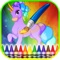 Ponys Unicorns And Horses To Coloring