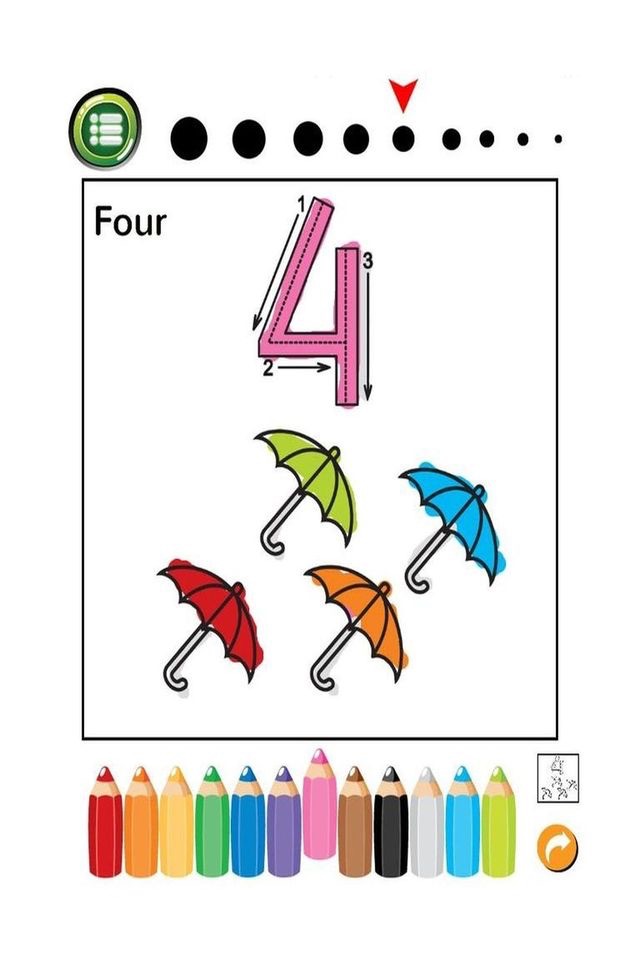 Numbers Tracer Phonics Coloring Book: Learning Basic Math Free For Toddlers And Kids! screenshot 3