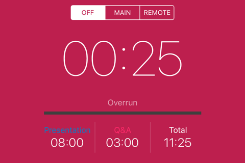 PresenTimer - a true timer for presentation screenshot 4