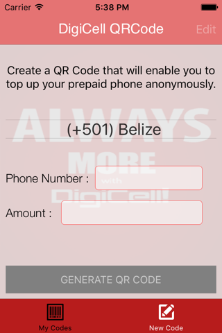 DigiCell QR Code screenshot 3