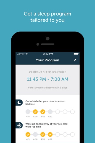 Nova Sleep Coach from Lumosity Labs screenshot 2
