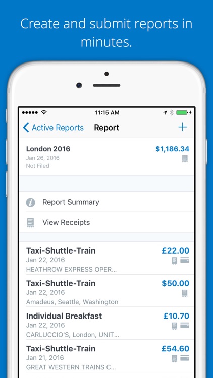 Concur - Travel, Receipts, Expense Reports