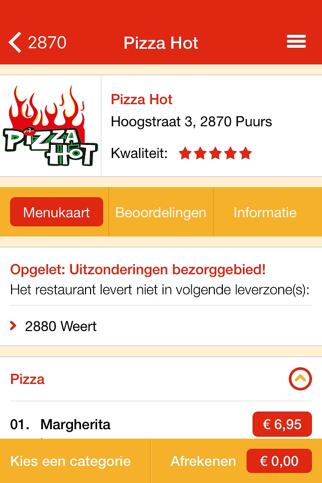 Pizza Hot screenshot 3