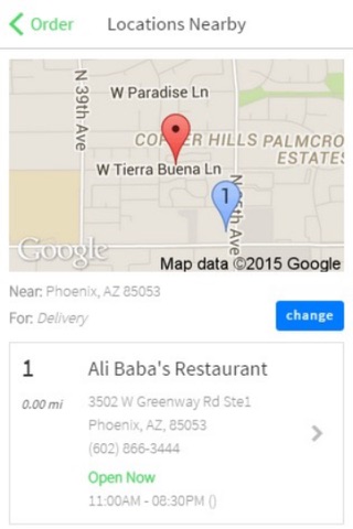 Ali Baba's Restaurant screenshot 2