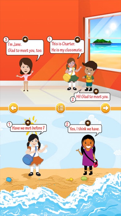 English conversation preschool learning for kids 3 1.3 IOS -