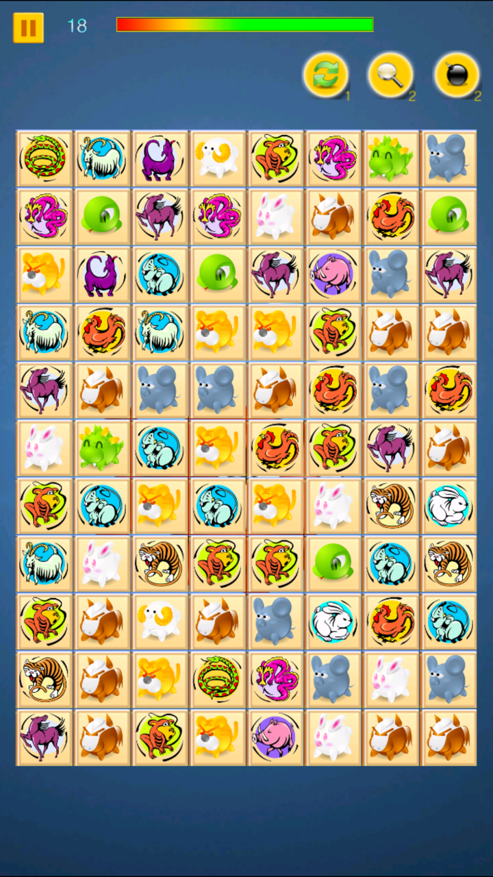 宠物连连看 (经典回顾版怀旧单机消除小游戏) screenshot 1