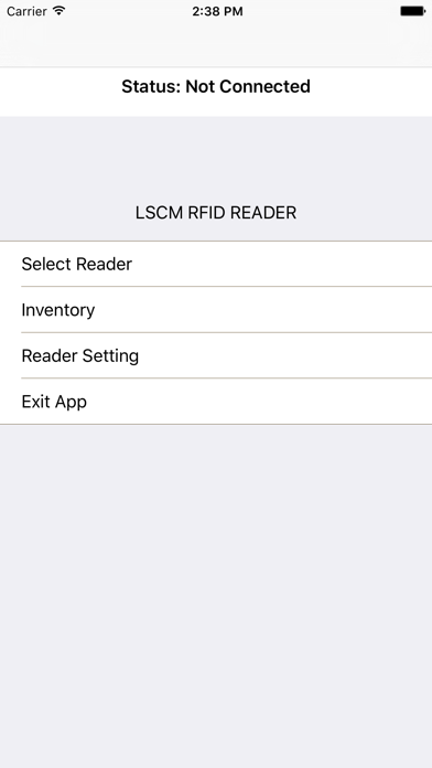 How to cancel & delete LSCM Handheld RFID Reader from iphone & ipad 1