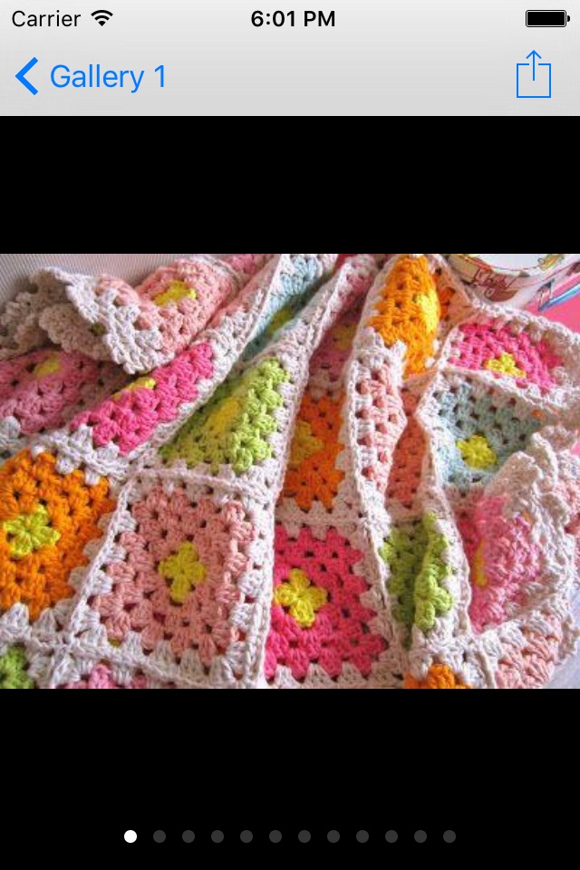 Crochet Baby Blanket screenshot 3