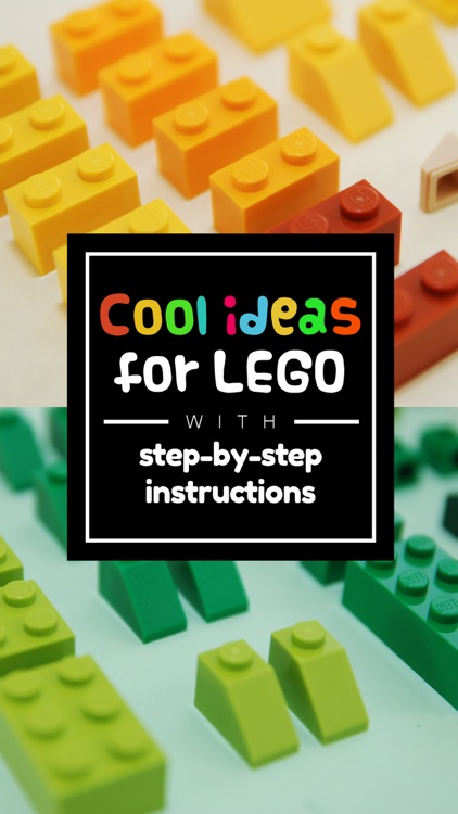 Cool Instructions for Lego - Beautiful step-by-step photo guides for building great models screenshot-0