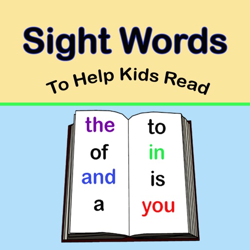 Sight Words to Help Kids Read iOS App