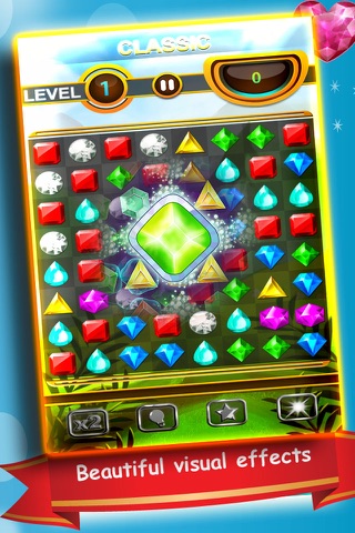 Jewels Deluxe Match 3: Gems Game screenshot 2