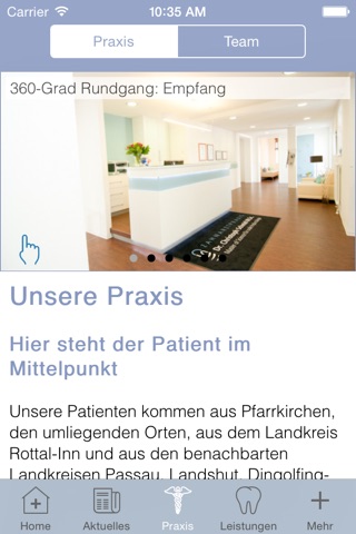 PraxisApp - Zahnarztpraxis Dr. Christoph Schmid M.Sc. screenshot 4