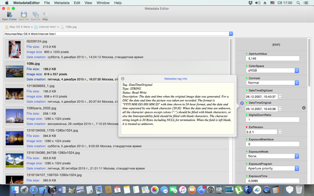 Metadata Photo Editor For Mac