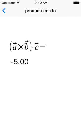Vector calculator Math Physics screenshot 4