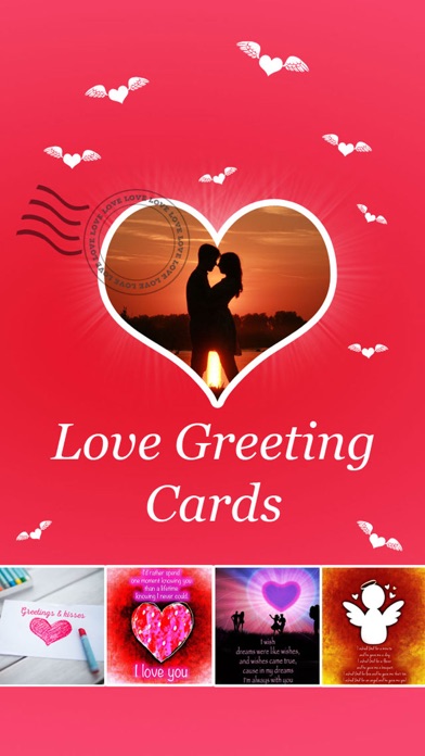 How to cancel & delete Love Greeting Cards - Pics with quotes to say I LOVE YOU from iphone & ipad 1