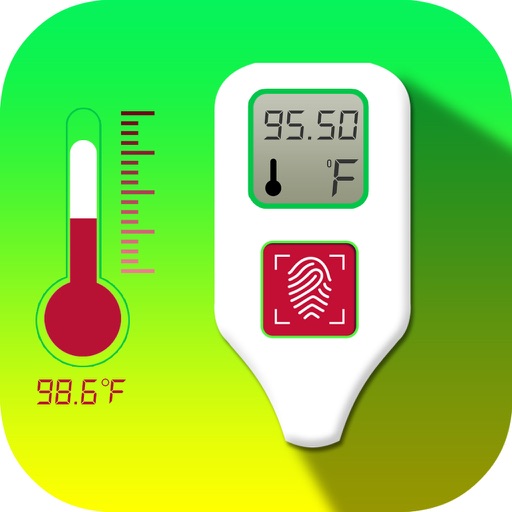 are fingerprint thermometer apps real