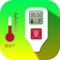 The fever thermometer is an intelligent application can be installed now on your smartphone