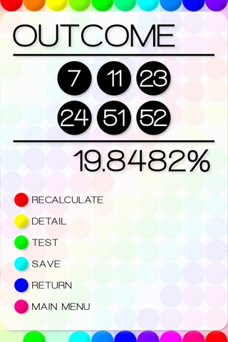 Calculated - Generador de Números de Lotería screenshot 2