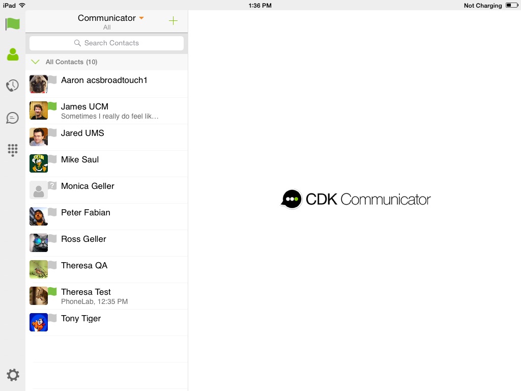 CDK Communicator for iPad screenshot 4