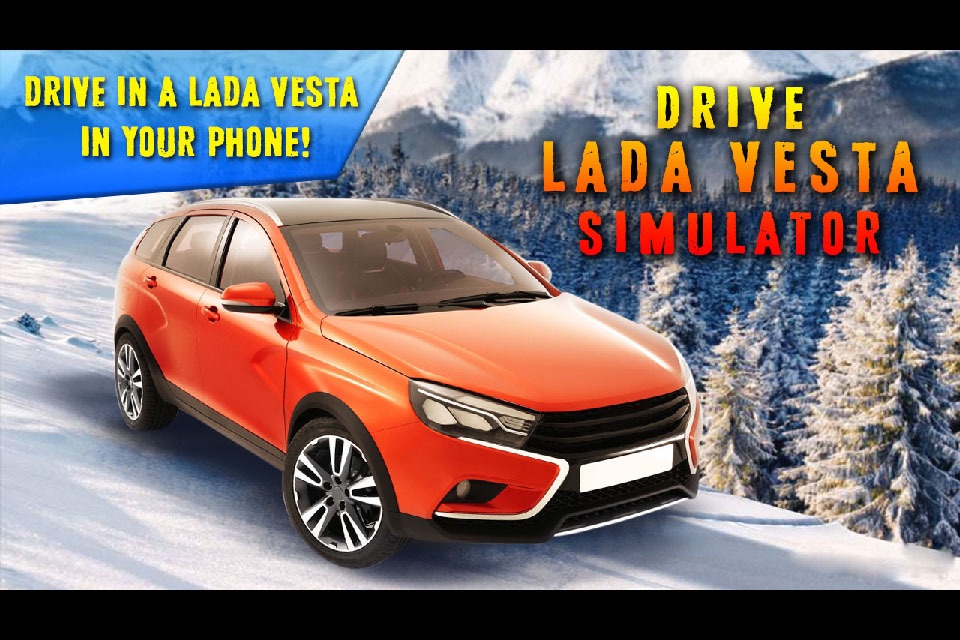 Drive LADA VESTA Simulator screenshot 3