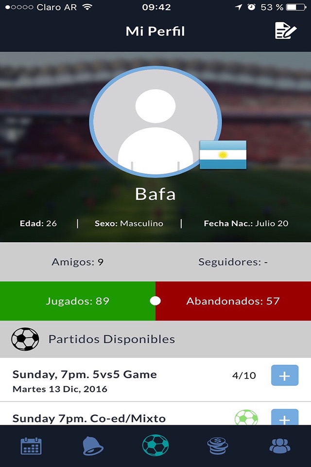 FC BAFA screenshot 2