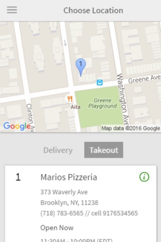 Mario's Pizzeria Ordering screenshot 2