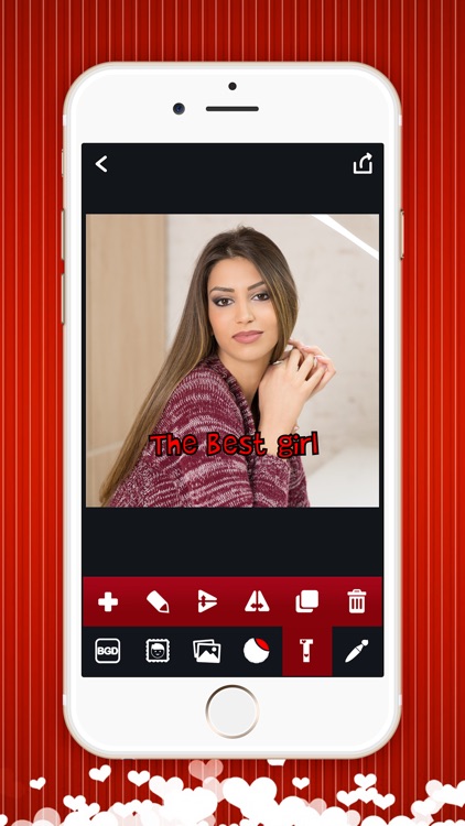 Romantic Love Photo Editor –  Make Collages & Beautify Pics With Stickers, Text, Filters And Frames screenshot-3