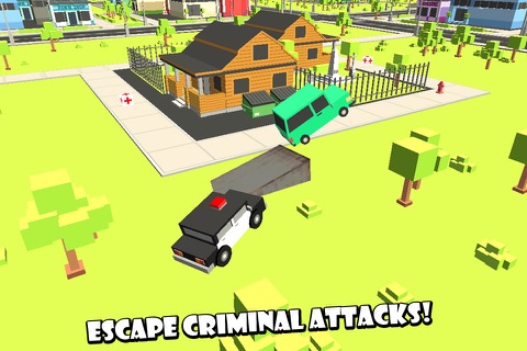 Pixel Smashy Race 3D: Cop Chase screenshot 4