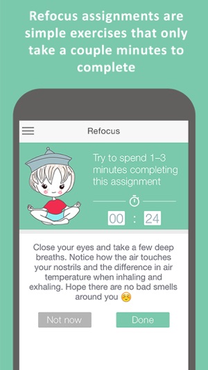 Refocus - Focus and Concentration Training to boost producti(圖2)-速報App