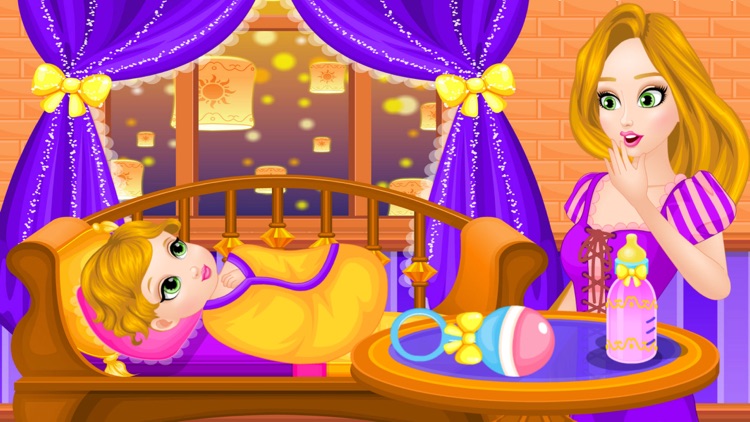 Rapunzel Real Care Newborn Baby - Princess Newborn Baby Care&Baby Dress Up&Baby Games