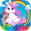 My Princess Coloring Book Free For Kids Practice Paint Pony