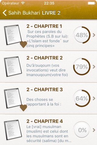 Sahih Bukhari Pro : Français screenshot 2