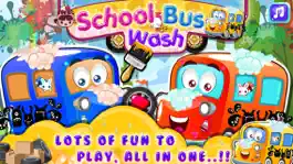 Game screenshot Kids School Bus Washing spa games mod apk