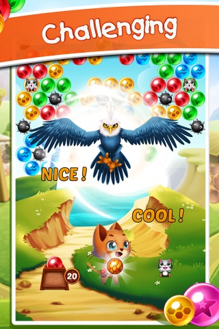 Witch Cat Pop - Addicting World Bubble Shooter Game Free 2016 screenshot 2