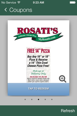 Rosati's Pizza screenshot 3