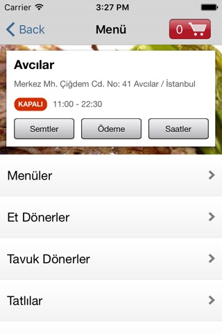 Adress Yaprak Döner screenshot 2