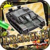 Drawing Desk Tank : Draw and Paint  Coloring Book Edition